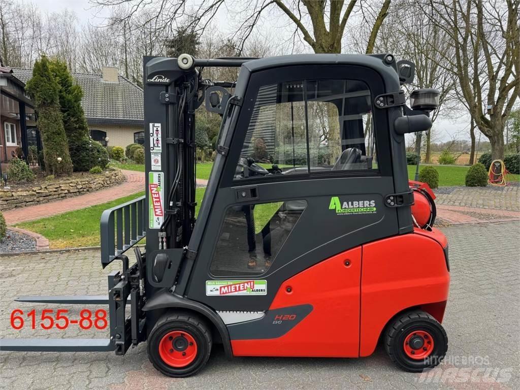 Linde H 20 T 01 Газові навантажувачі