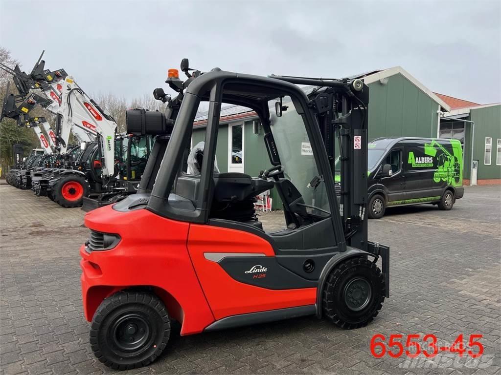 Linde H 35 D 01 Дизельні навантажувачі