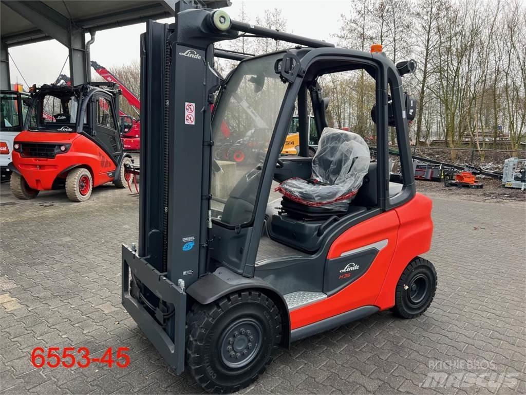 Linde H 35 D 01 Дизельні навантажувачі