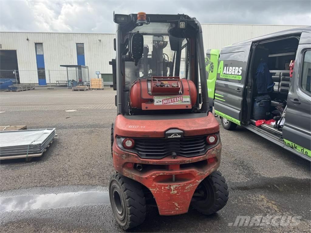 Linde H 35 T 01 Газові навантажувачі