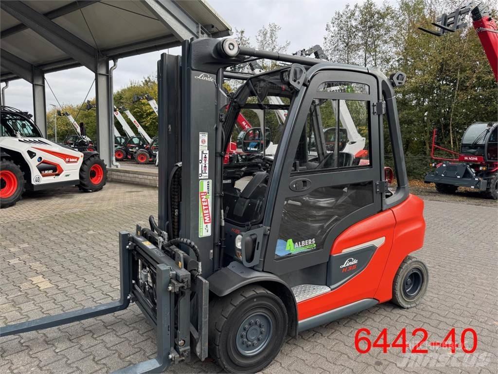 Linde H 35 T 01 Газові навантажувачі