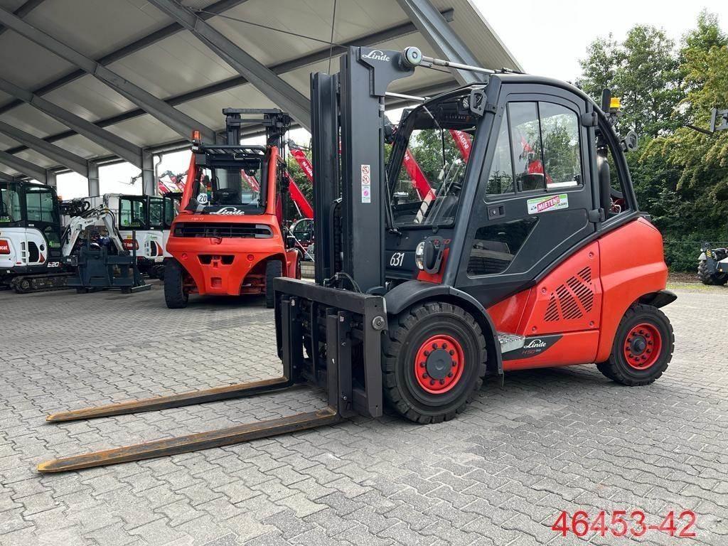 Linde H 50 T 02 EVO Газові навантажувачі