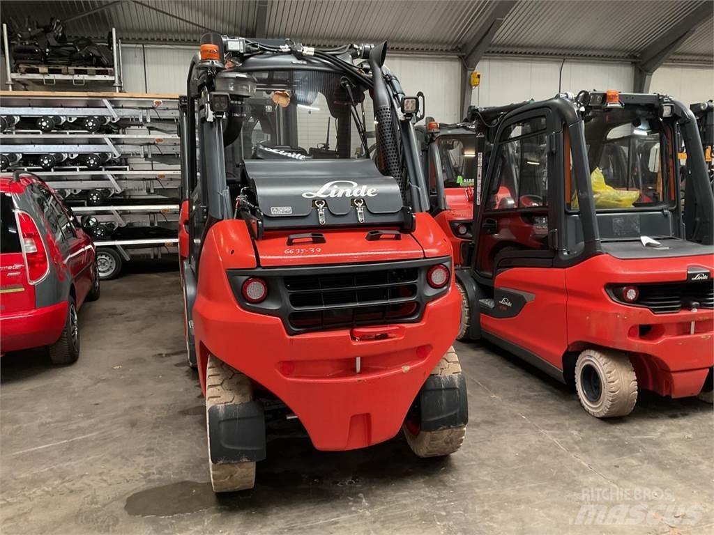 Linde H 50 T 02 EVO Газові навантажувачі
