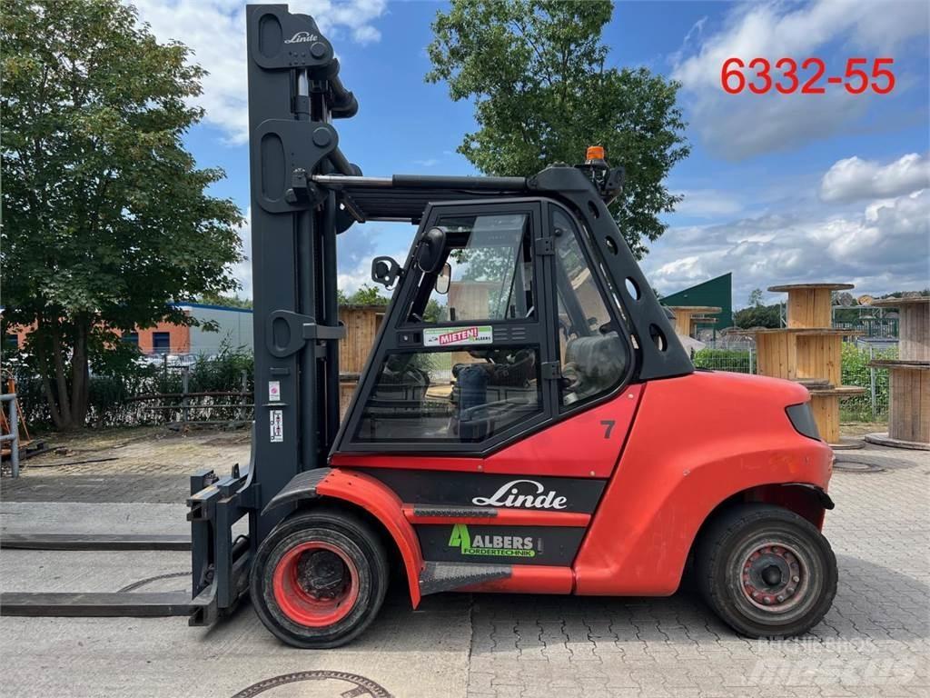 Linde H 80 D 02 900 Дизельні навантажувачі