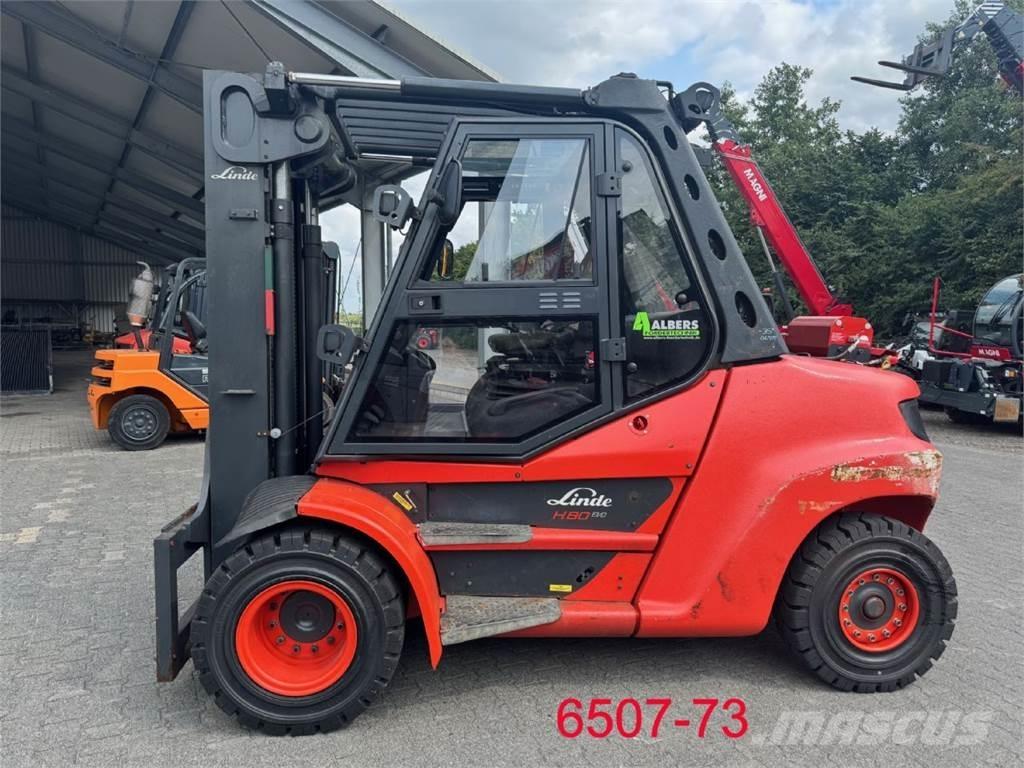Linde H 80 D 03 / 900 Дизельні навантажувачі