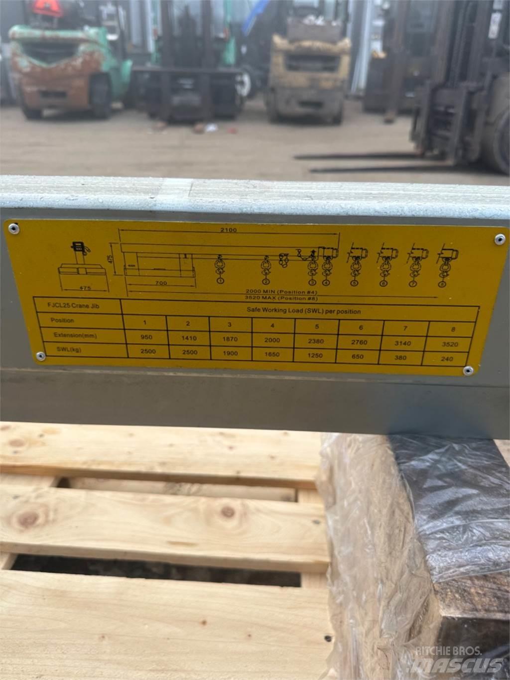  2500kg Інші компоненти
