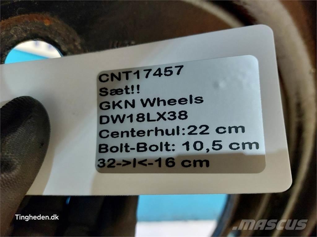  38 DW18Lx38 Sæt Колеса