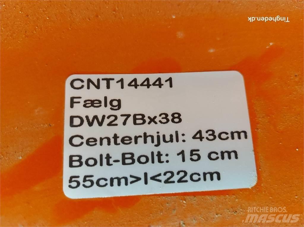  38 DW27Bx38 Колеса