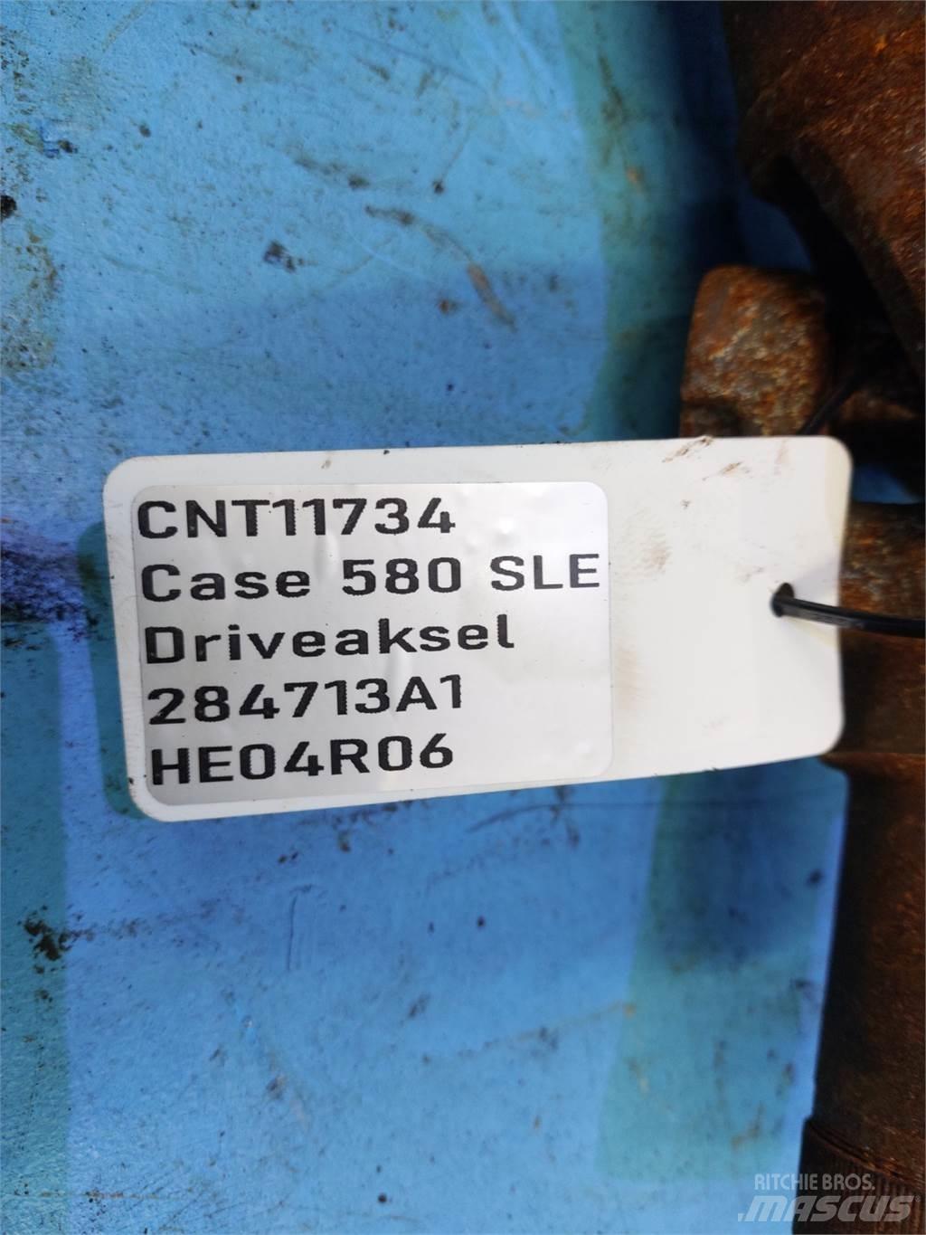 CASE 580 SLE Осі