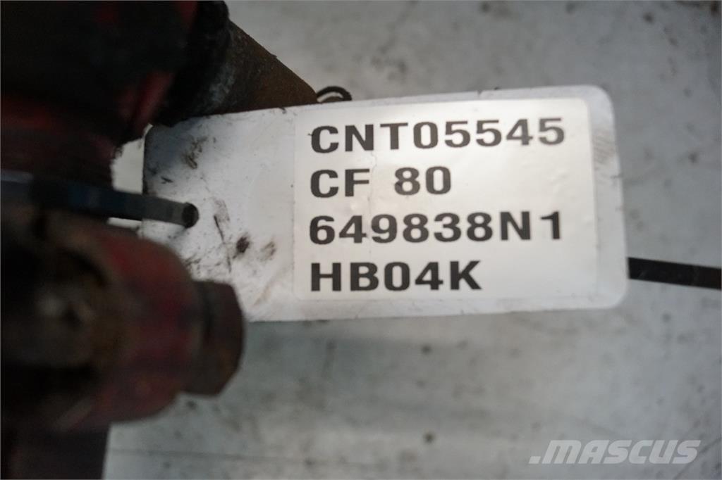 CASE CF80 Додаткове обладнання для збиральних комбайнів