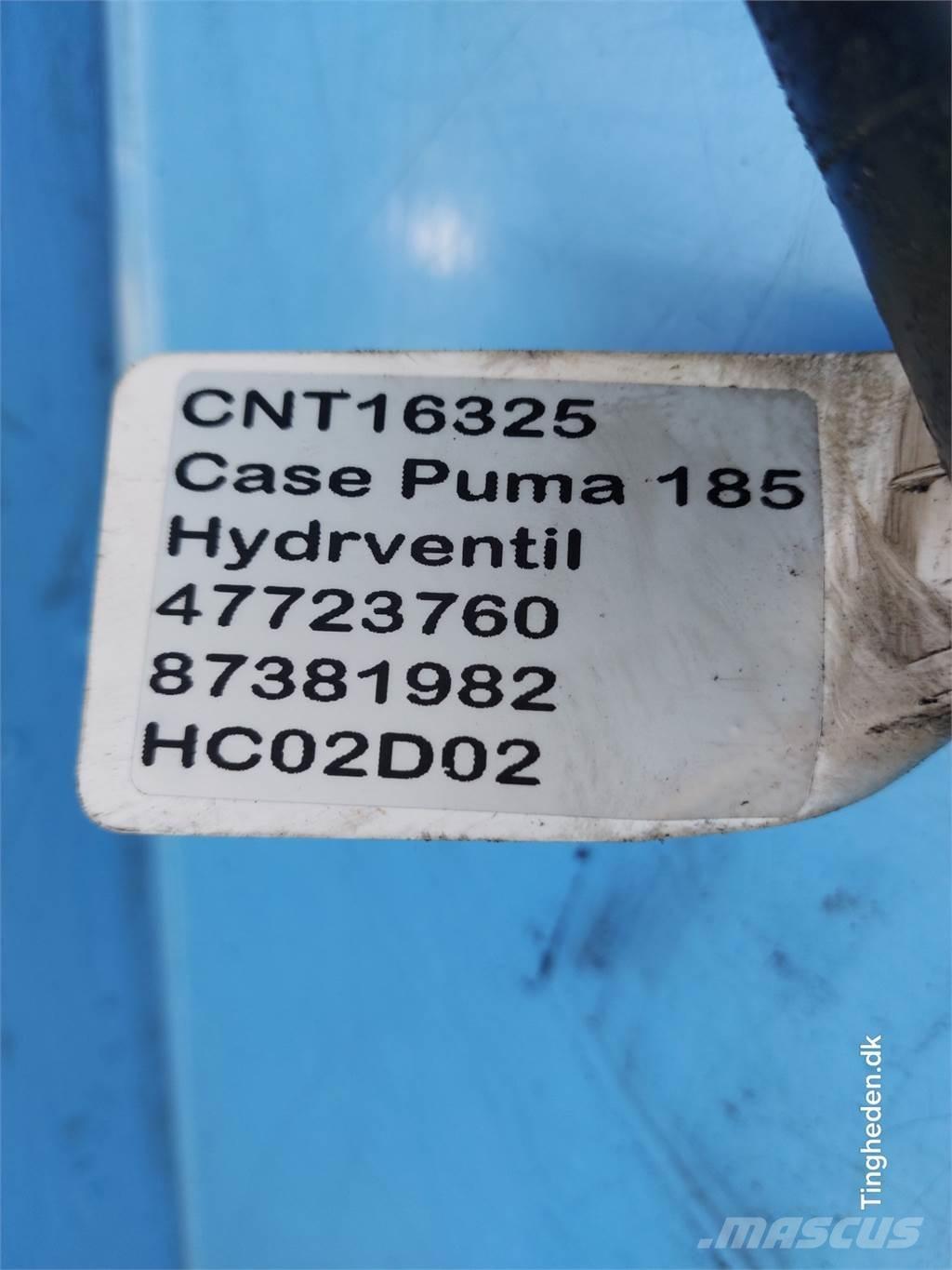 CASE Puma 185 Гідравліка