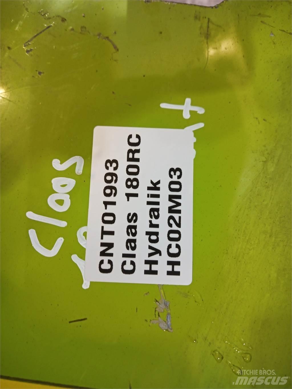 CLAAS 180 RC Гідравліка