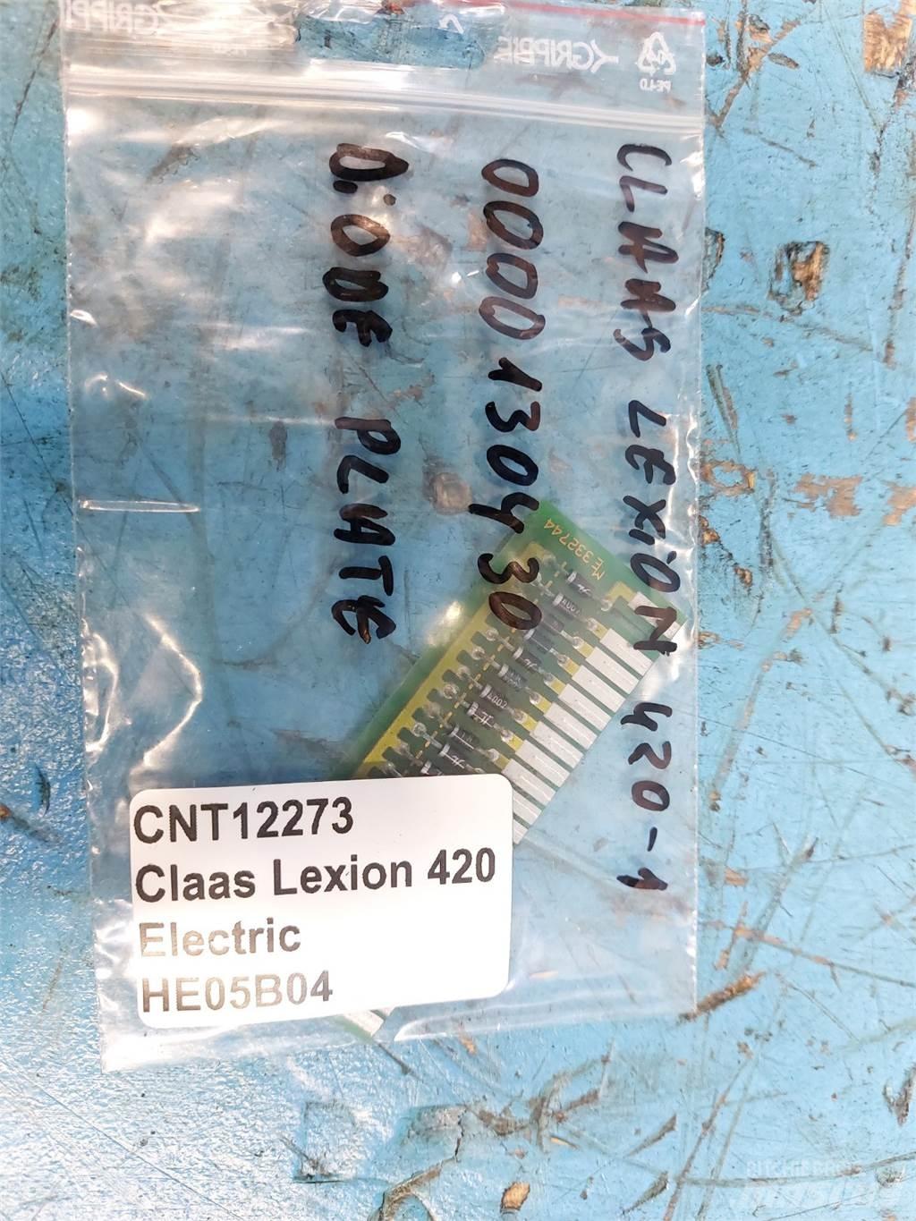 CLAAS Lexion 420 Електроніка