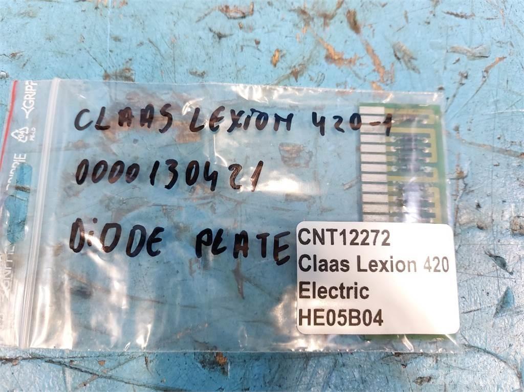 CLAAS Lexion 420 Електроніка