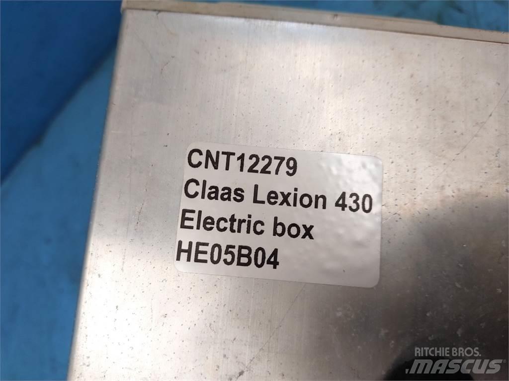 CLAAS Lexion 430 Електроніка