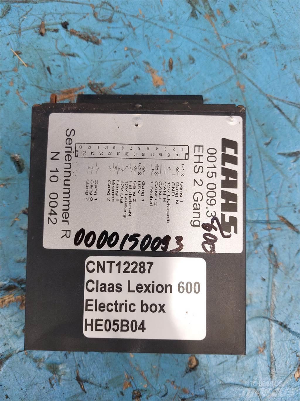 CLAAS Lexion 600 Електроніка