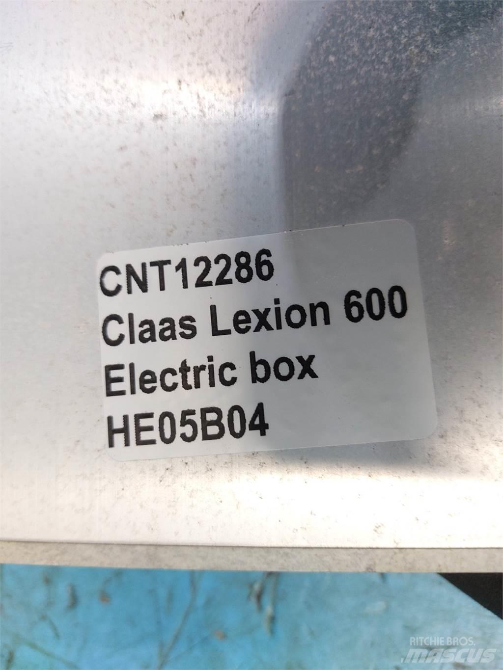 CLAAS Lexion 600 Електроніка
