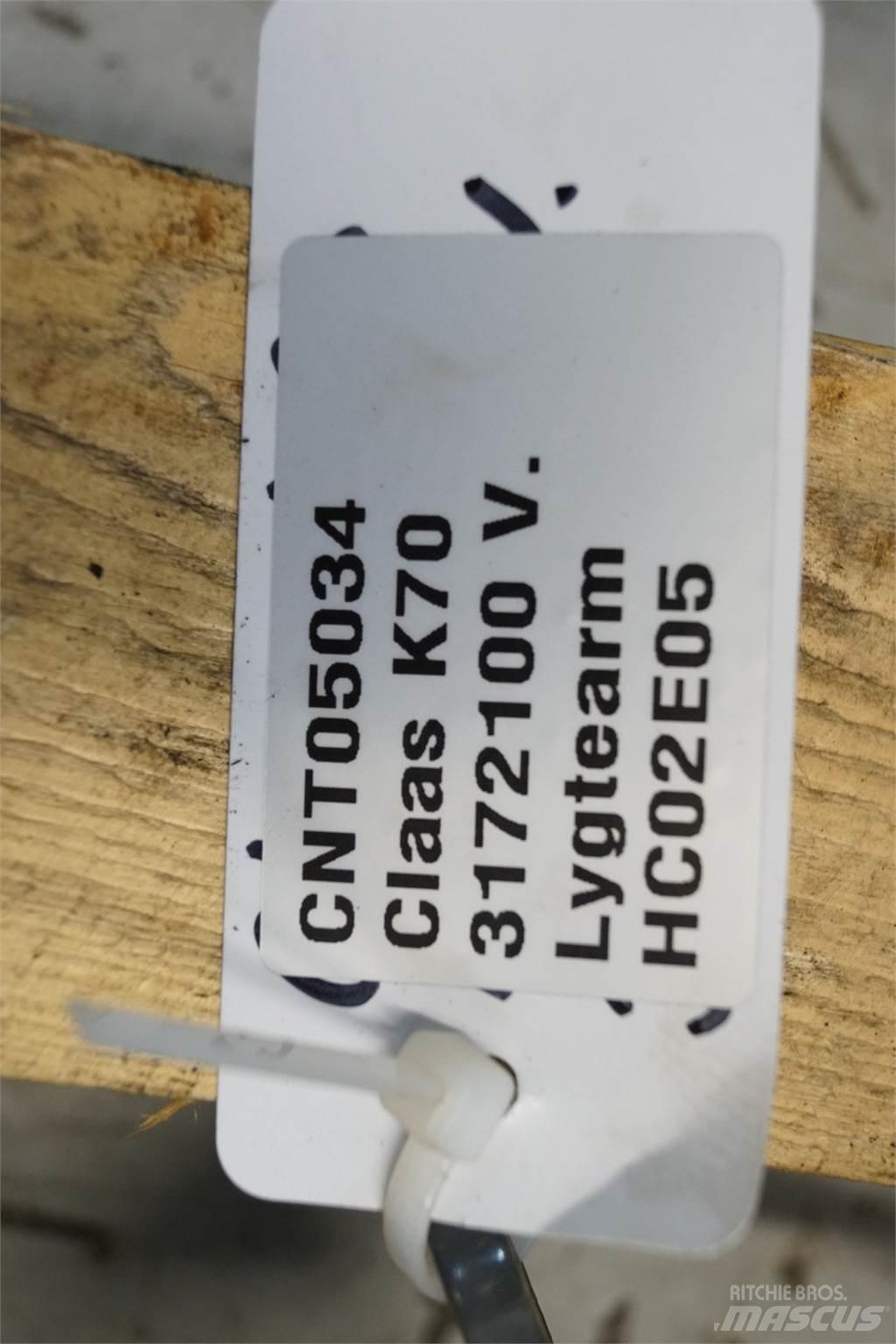 CLAAS Targo K70 Електроніка