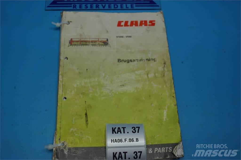 CLAAS V1050 Сільгосптехніка - Інші