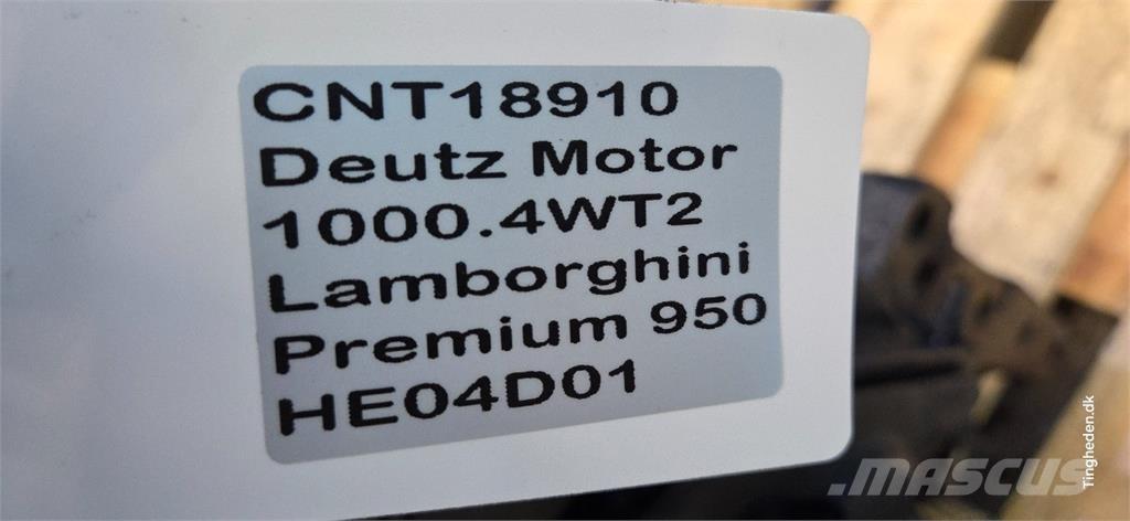 Deutz 1000.4WT2 Двигуни