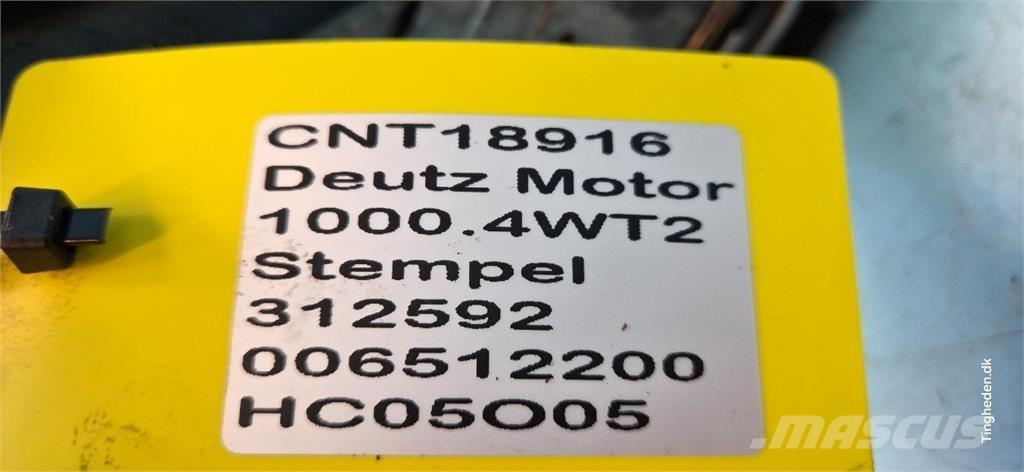 Deutz 1000.4WT2 Двигуни