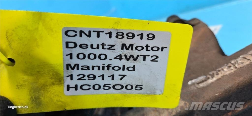 Deutz 1000.4WT2 Двигуни