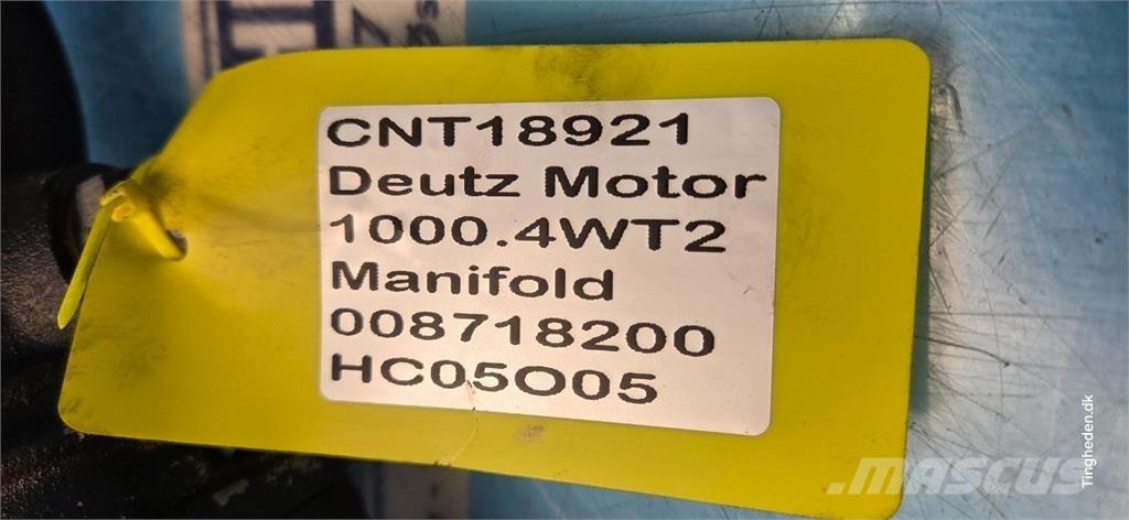 Deutz 1000.4WT2 Двигуни