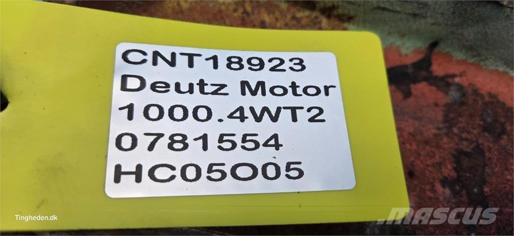 Deutz 1000.4WT2 Двигуни