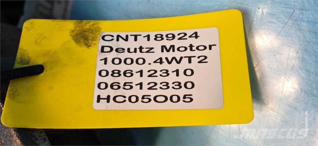 Deutz 1000.4WT2 Двигуни