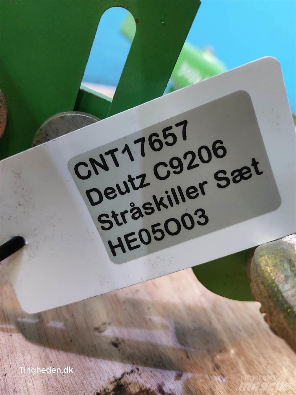 Deutz C9206 Додаткове обладнання для збиральних комбайнів
