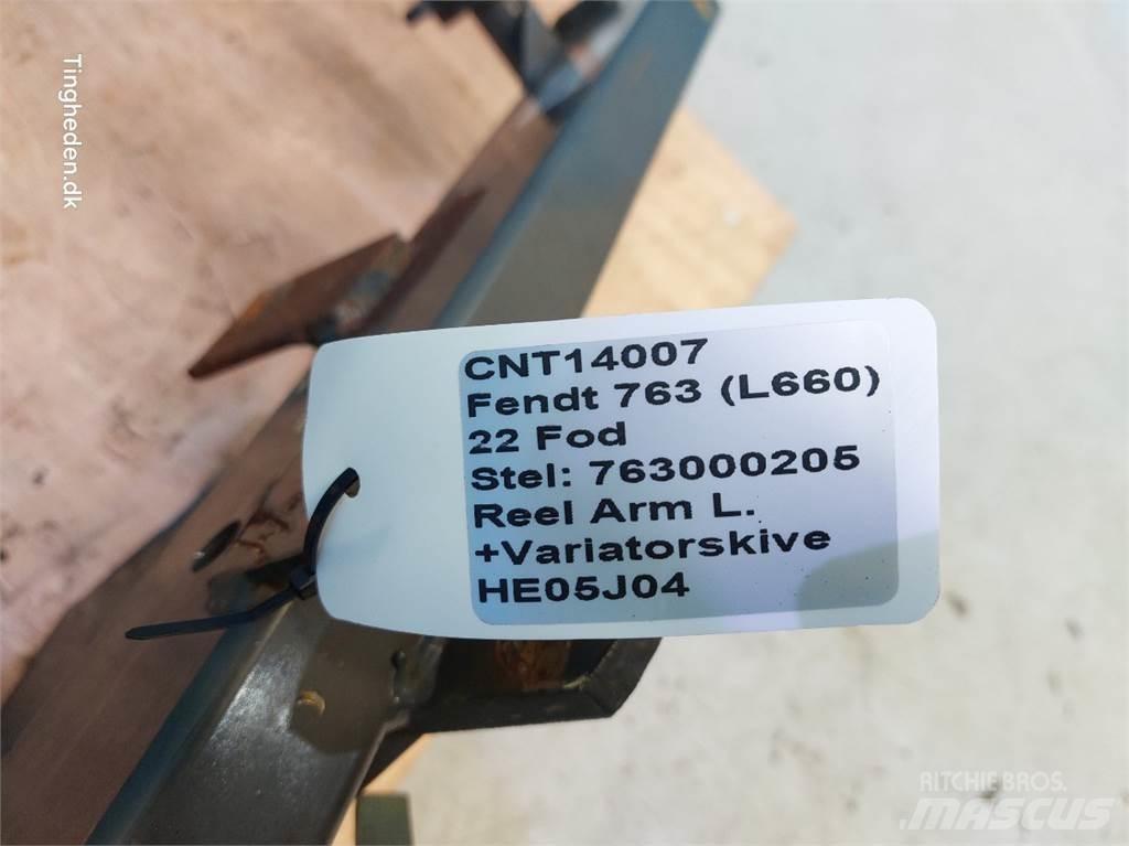 Fendt 763 Додаткове обладнання для збиральних комбайнів