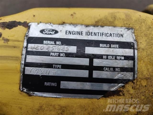 Ford 678HT Двигуни