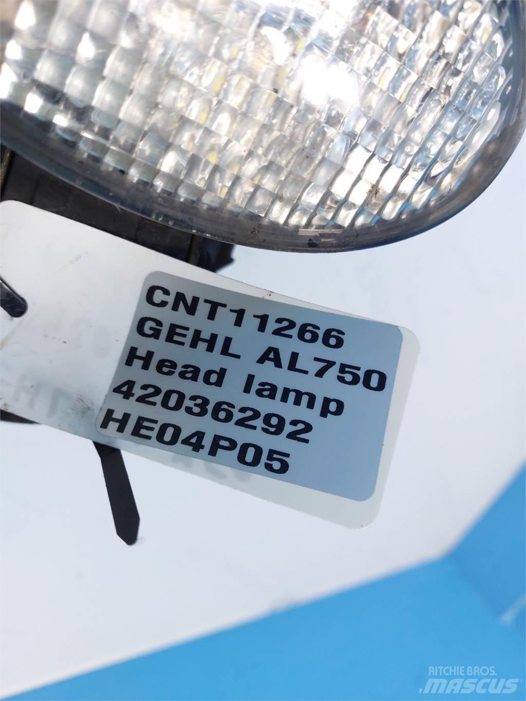 Gehl AL750 Електроніка