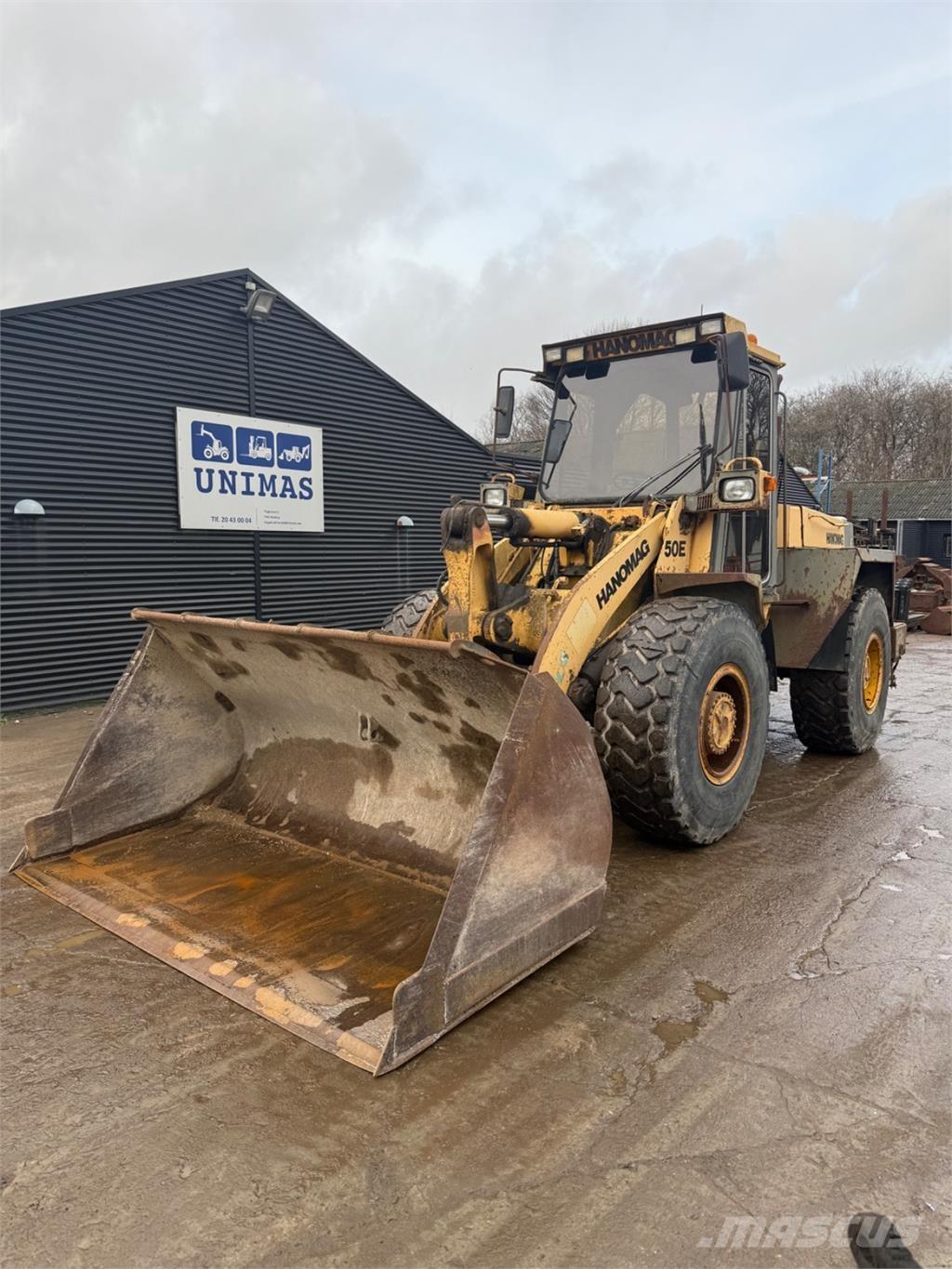 Hanomag 50E Фронтальні навантажувачі