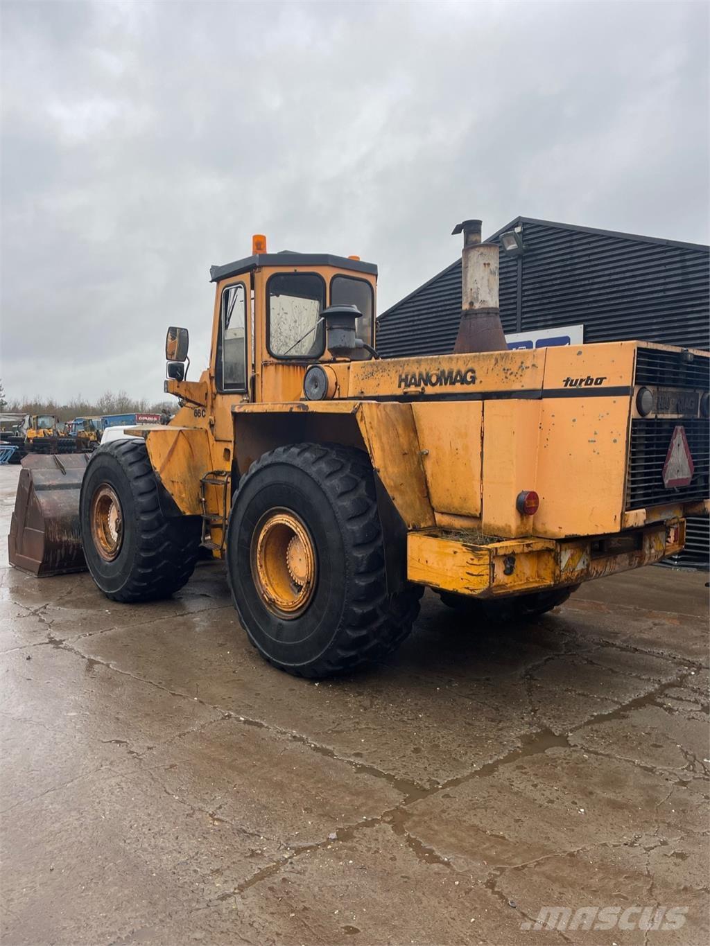 Hanomag 66C Фронтальні навантажувачі