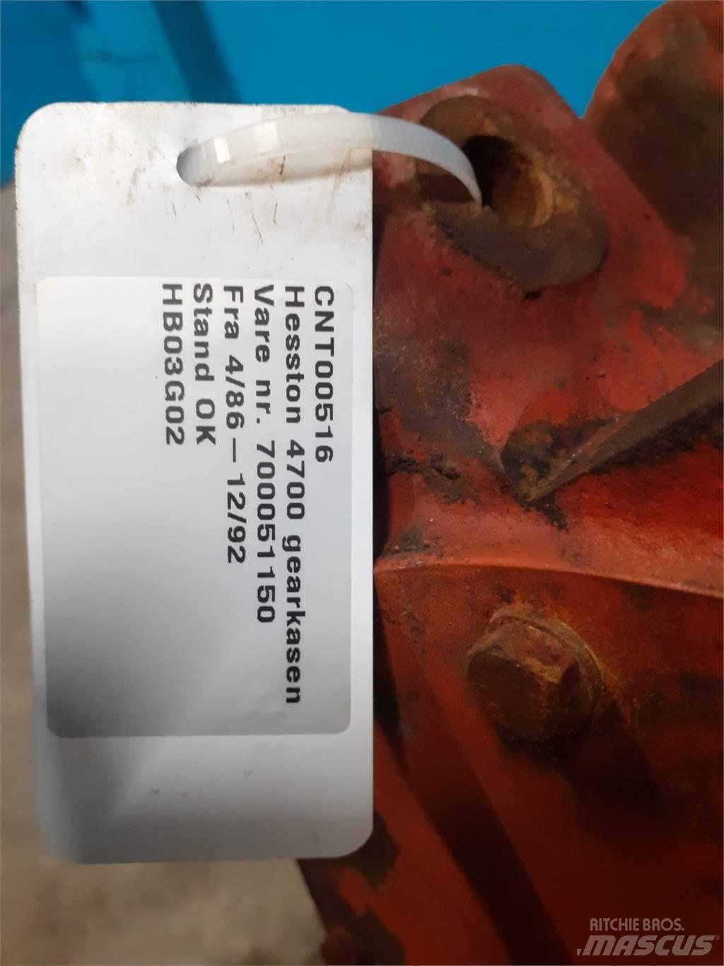 Hesston 4700 Коробка передач