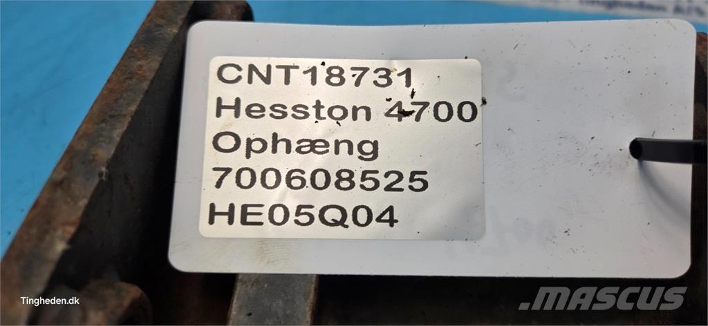 Hesston 4700 Інше обладнання для фуражних комбайнів