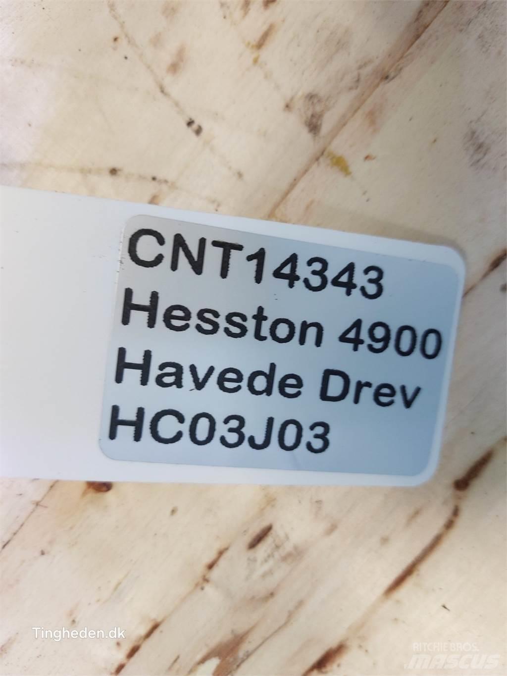 Hesston 4900 Коробка передач