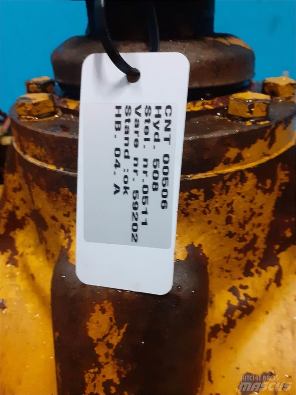 Hydrema 805 Осі