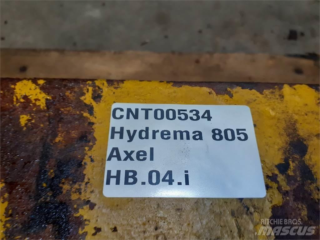 Hydrema 805 Осі