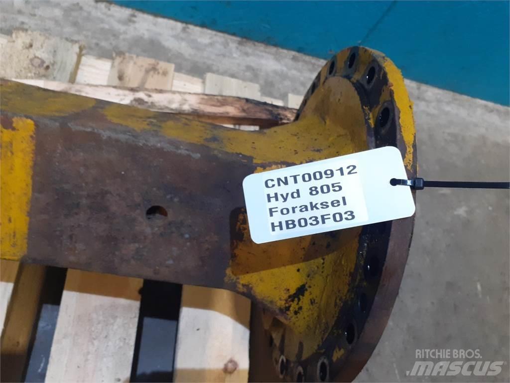 Hydrema 805 Осі