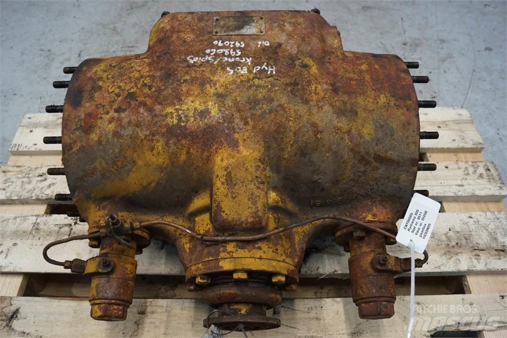 Hydrema 805 Осі