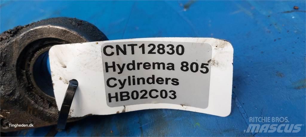 Hydrema 805 Осі