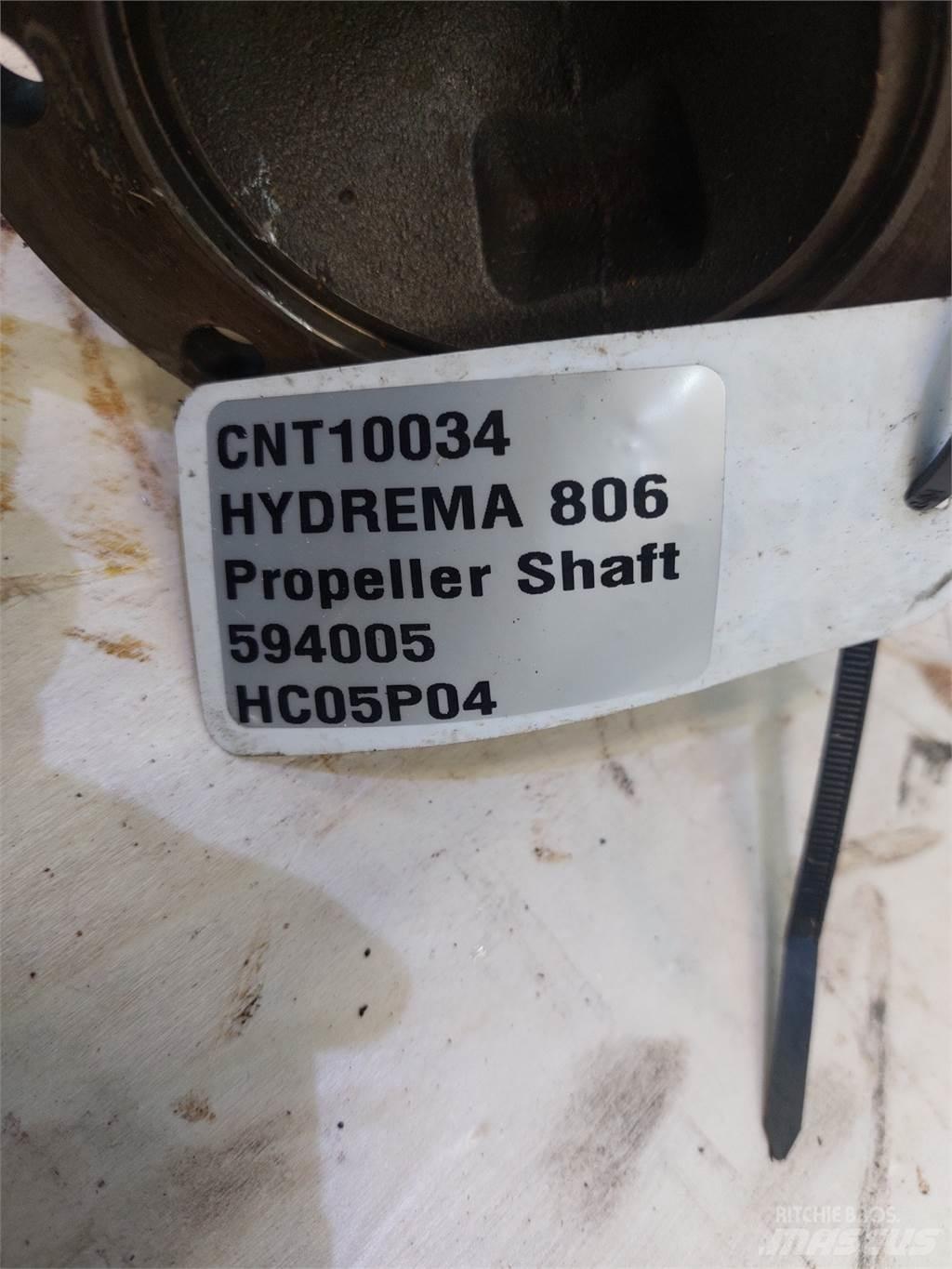 Hydrema 806 Осі
