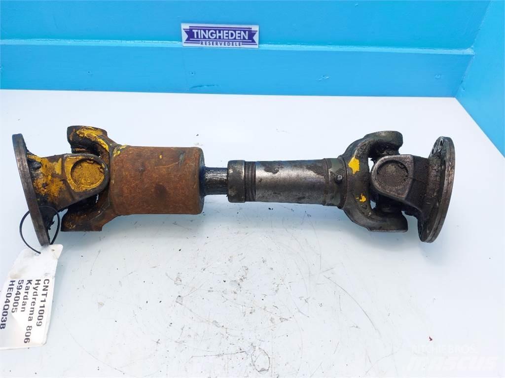 Hydrema 806 Осі