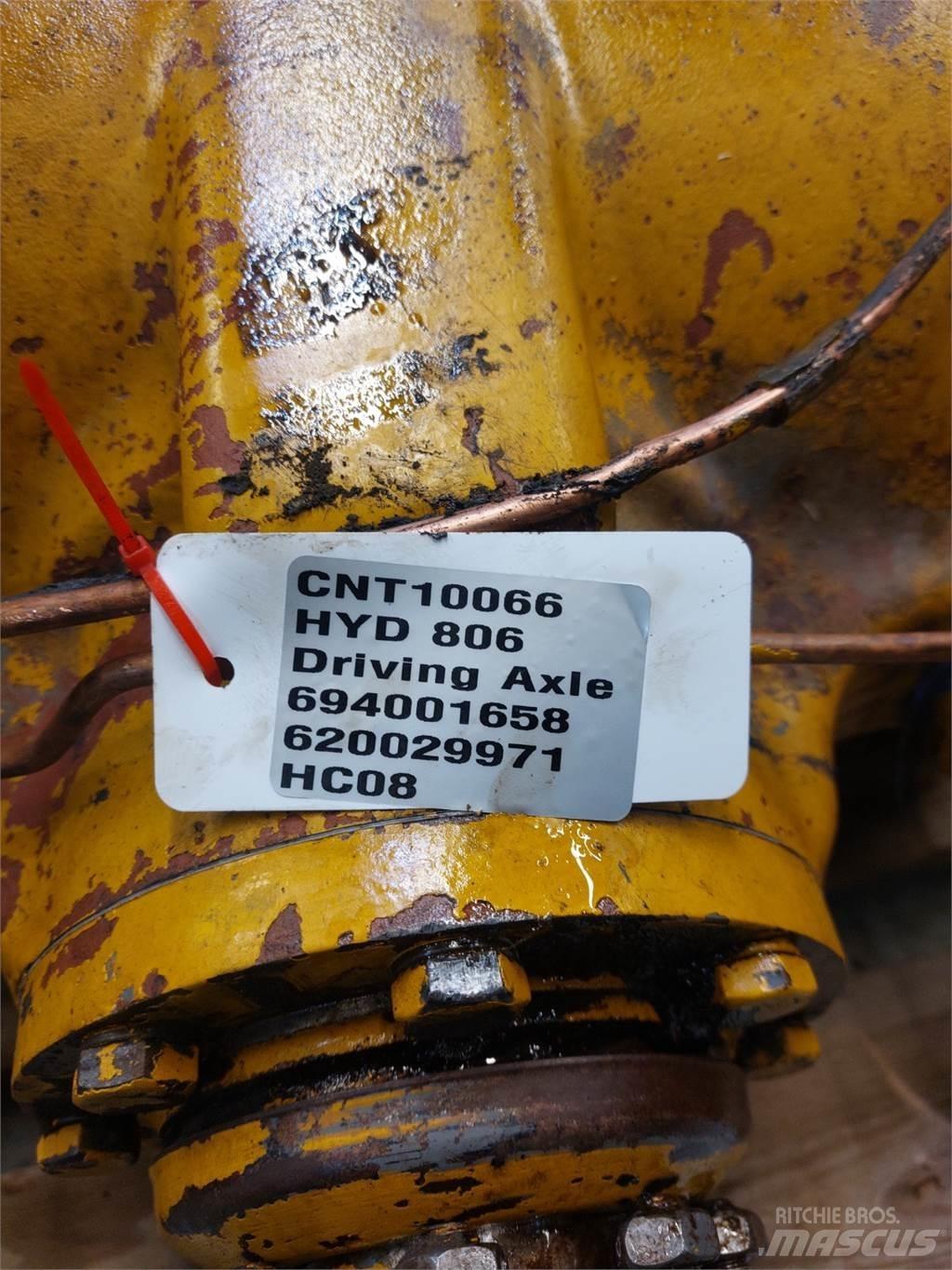 Hydrema 806 Осі