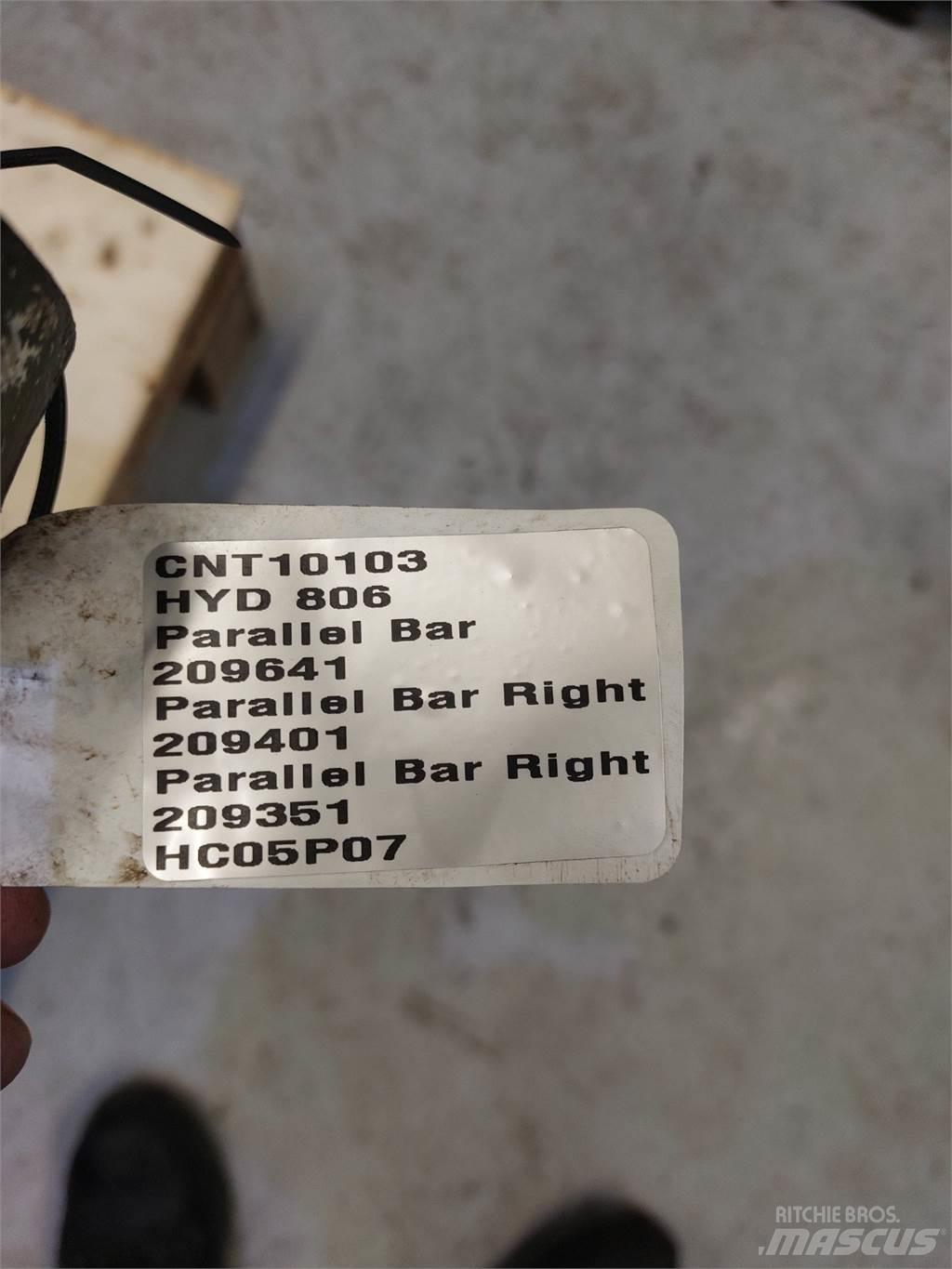 Hydrema 806 Бони і ковші