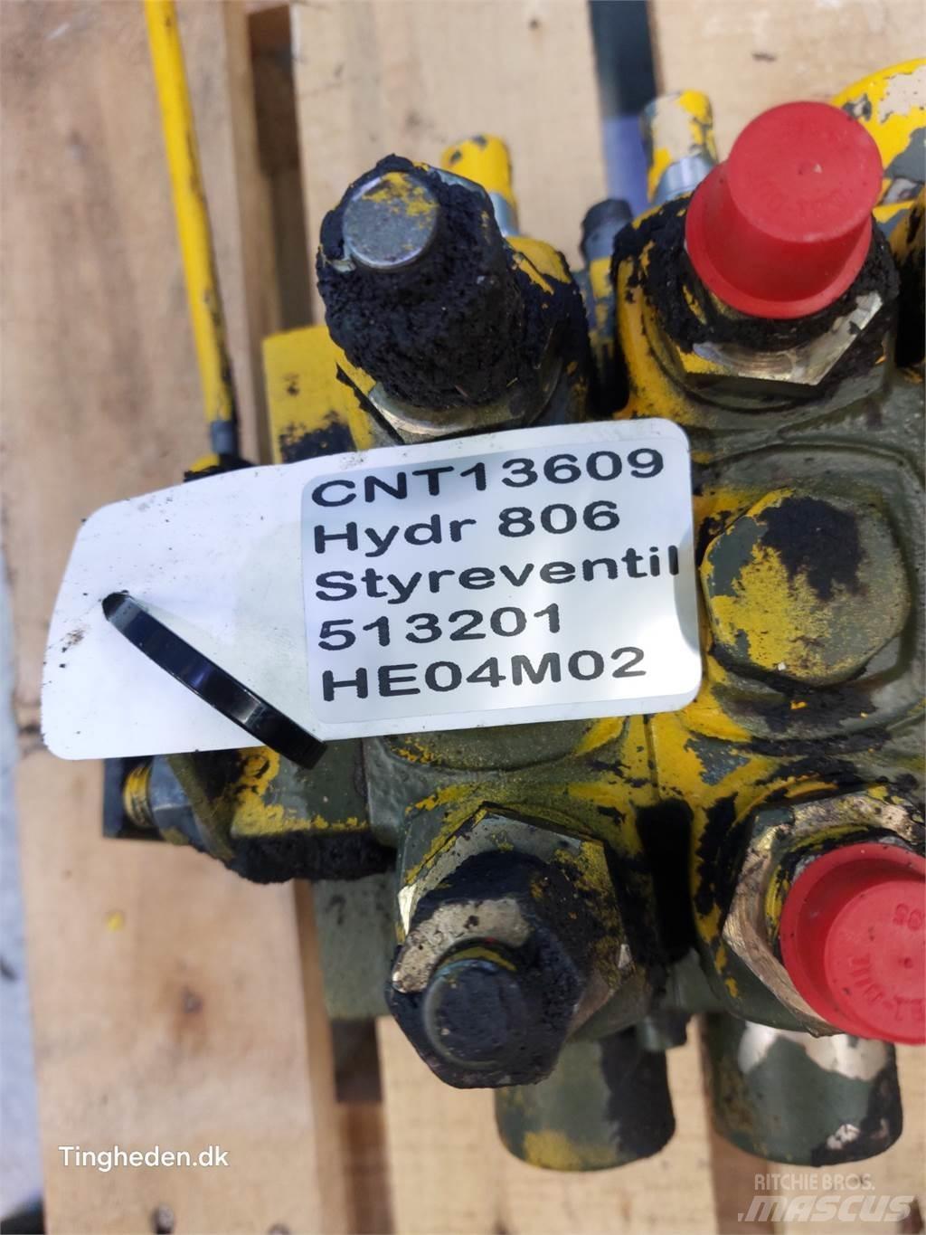 Hydrema 806 Гідравліка
