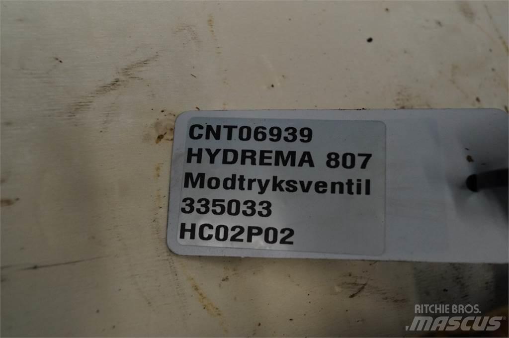 Hydrema 807 Гідравліка