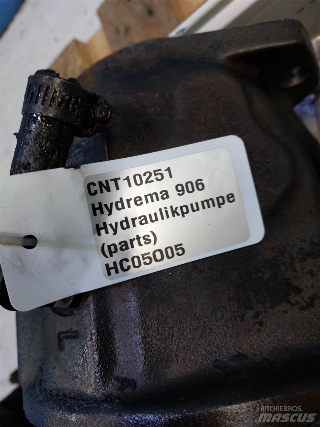 Hydrema 906B Гідравліка